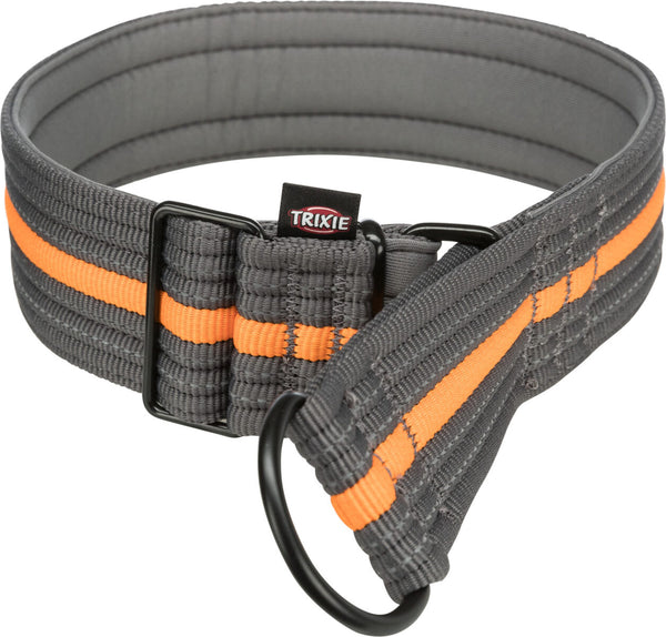 Fusion anti-strain collar, graphite/papaya