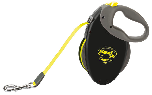 flexi NEON GIANT, strap, black/neon