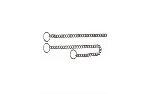 Chain choker, stainless steel, 60cm