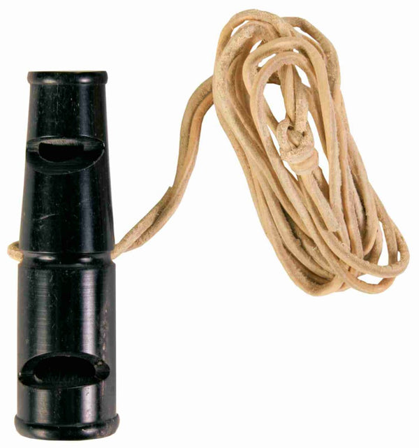 Buffalo horn whistle