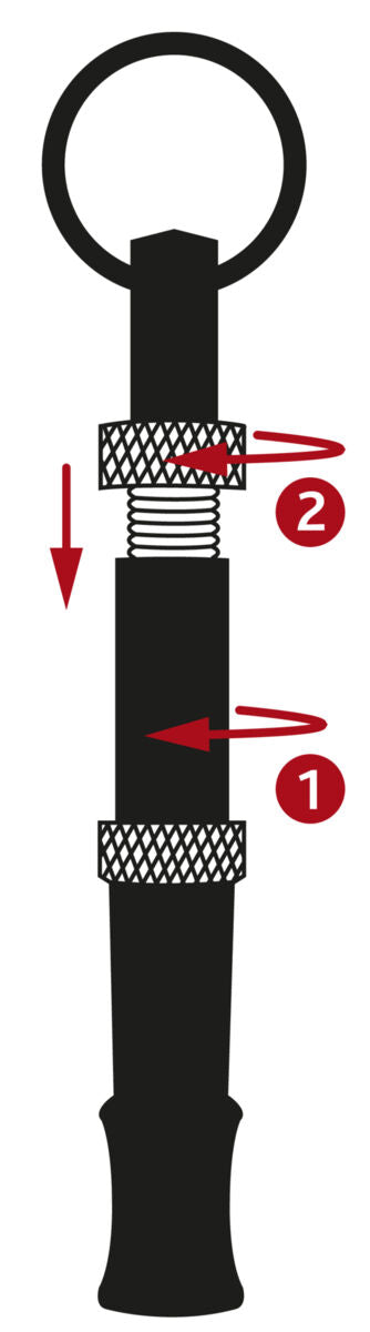 Simple high frequency whistle