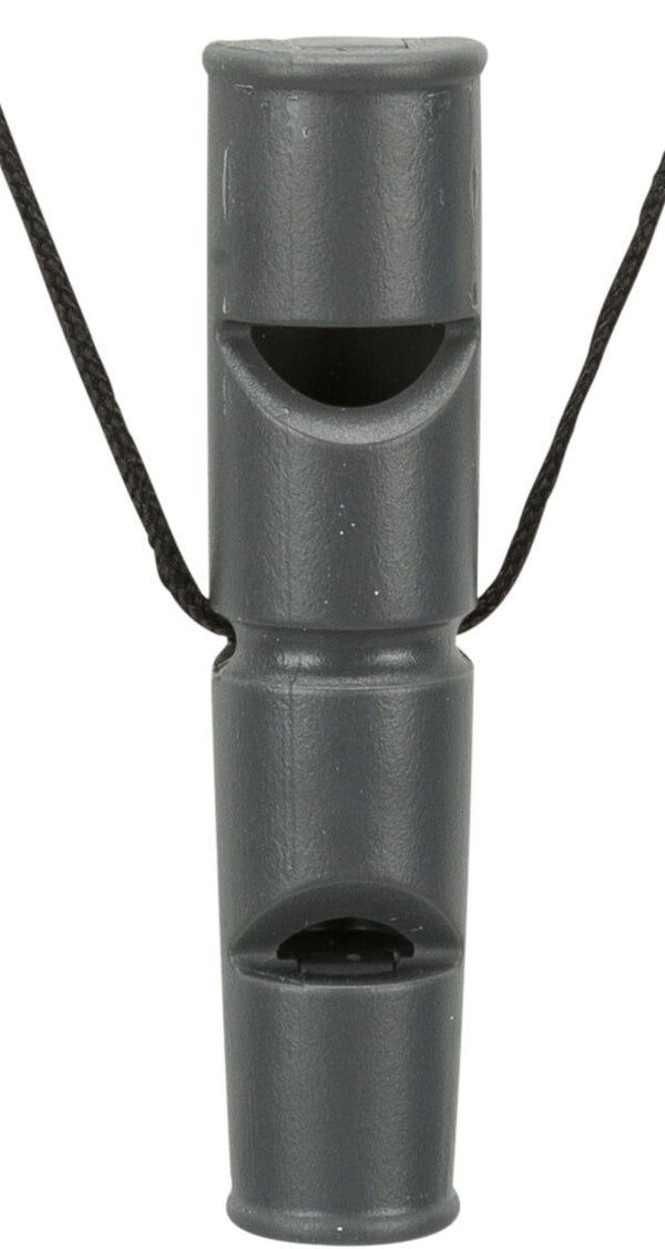 Dual Tone Whistle, Plastic, 7.5cm