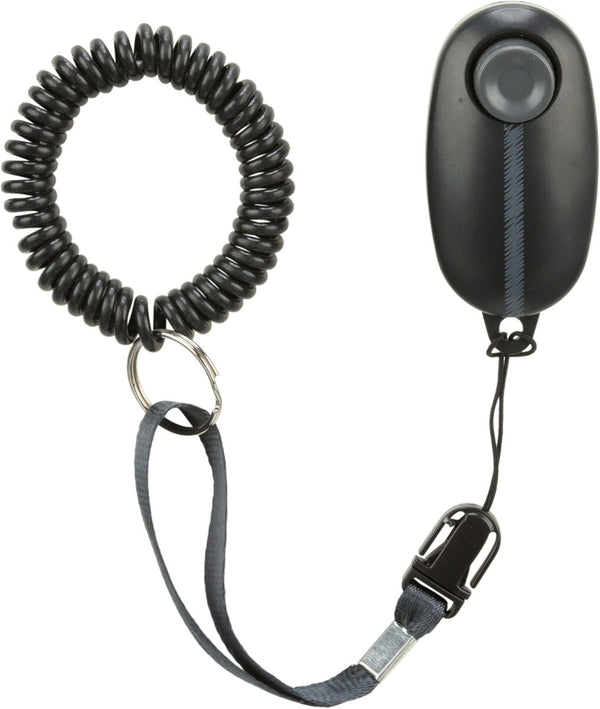 "Soft Clicker" educational aid with clicker button