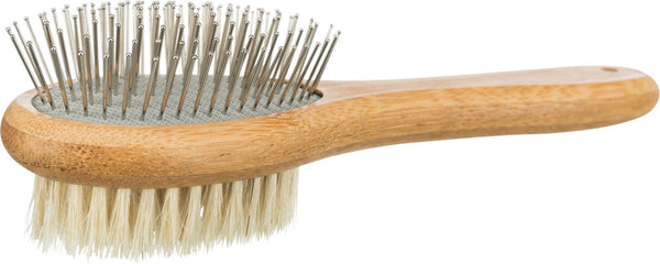 Brosse, deux côtés, bambou