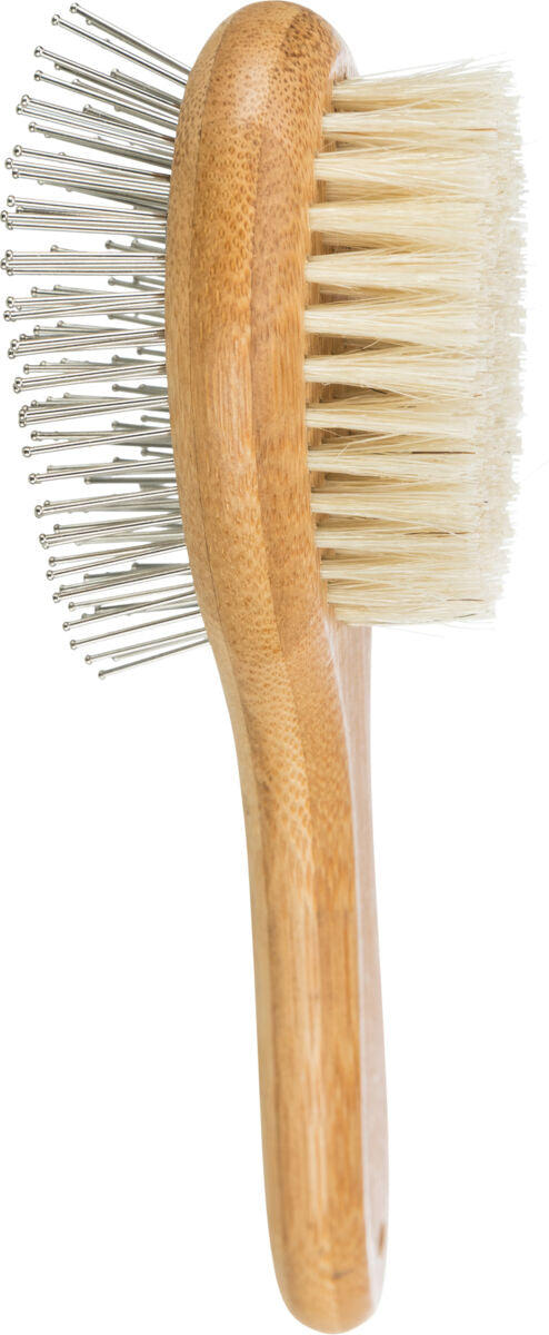 Brush, two sides, bamboo