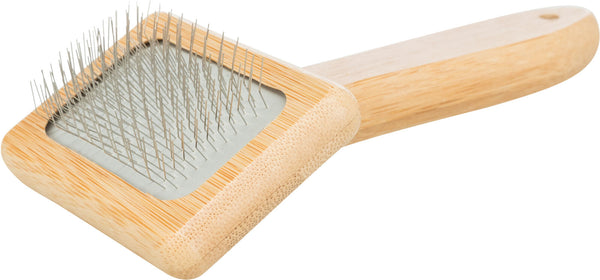 Brosse douce, bambou/métal