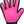 Coat care glove, mesh/TPR material, 16 × 24 cm, pink/s