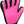 Coat care glove, mesh/TPR material, 16 × 24 cm, pink/s