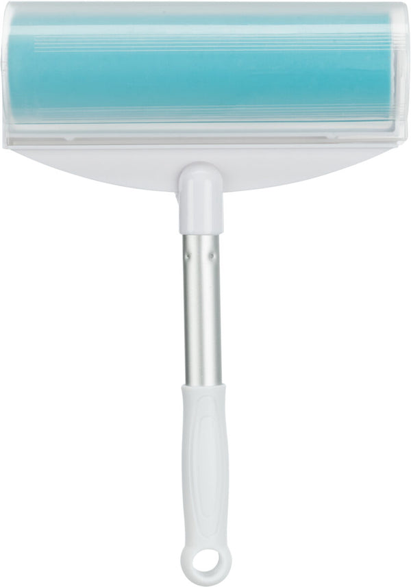 XXL Lint Roller, Silicone, 20-30cm, White/Turquoise