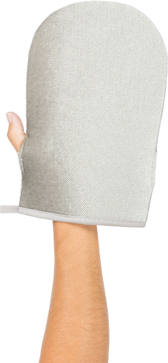 Anti-lint glove, double-sided, gray