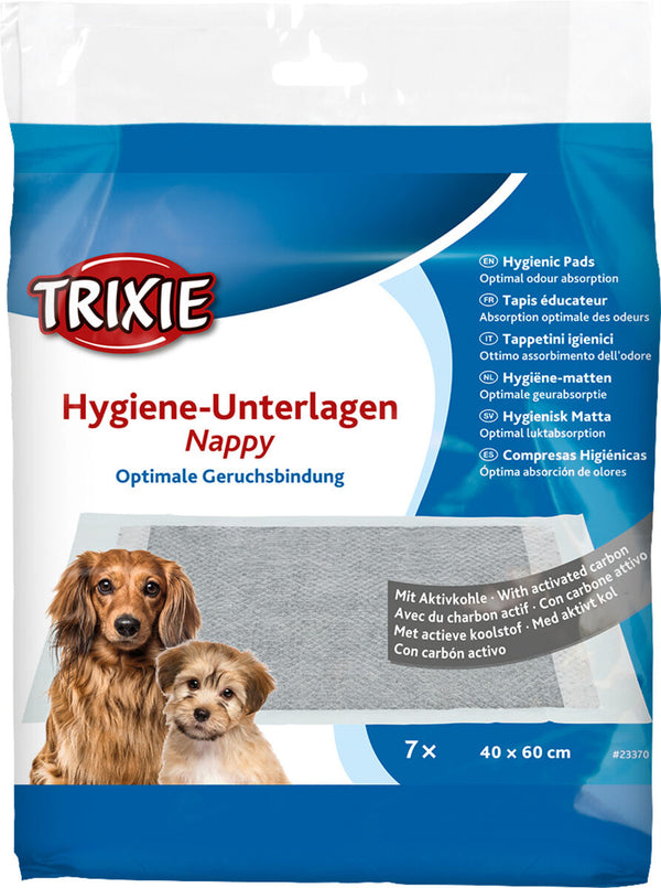 Windelhygienische Matratzenauflage, Aktivkohle