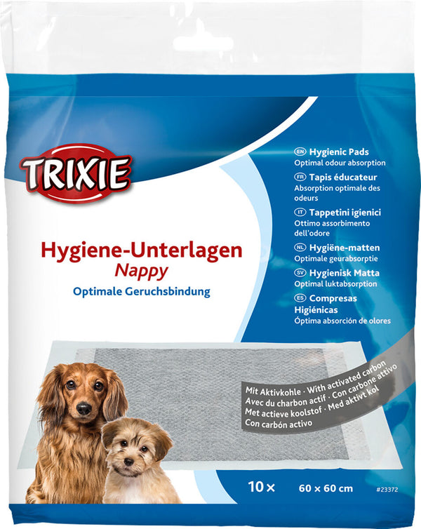 Windelhygienische Matratzenauflage, Aktivkohle