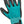 Gants de soin du pelage, 1 paire, nylon/caoutchouc, 16×23cm