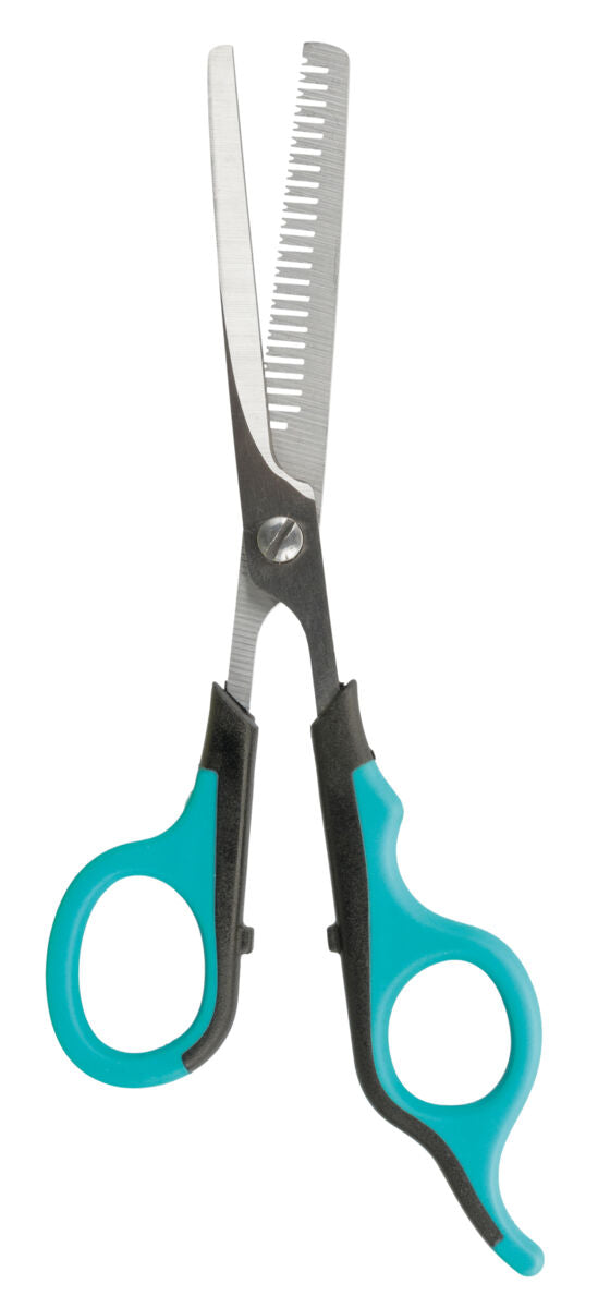 Thinning scissors, one side