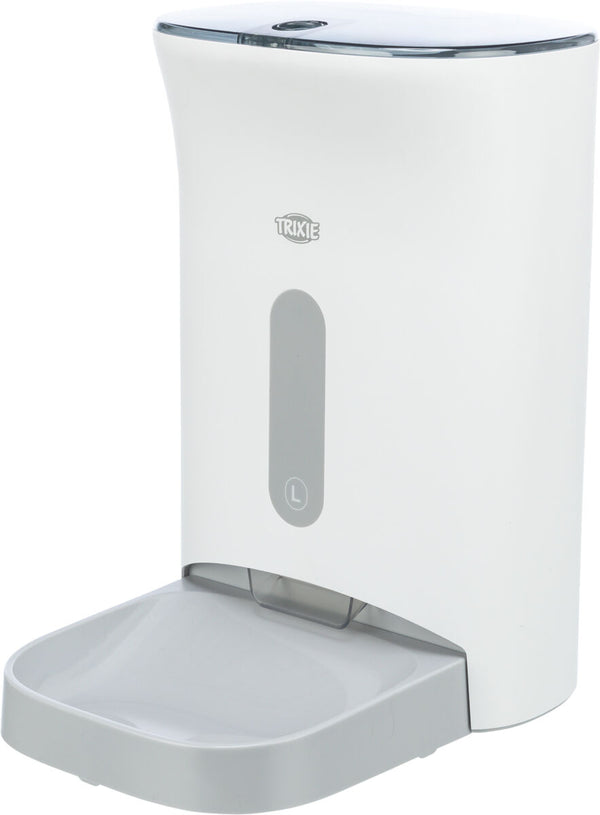 Automatic food dispenser TX8 2.0, 4.5 l/24×38×19cm, white/grey