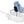 Distributeur d'eau Duo Stream, 1 l, blanc/bleu