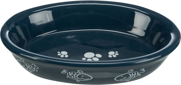 Ceramic bowl, oval, 0.2 l