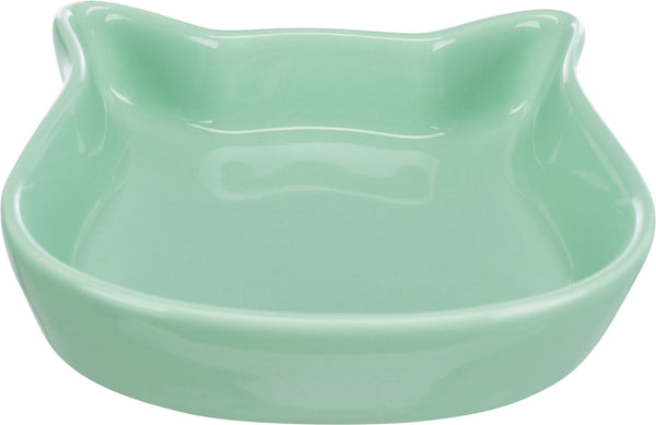 Ecuelle en céramique, visage de chat, 0,25 l/12cm