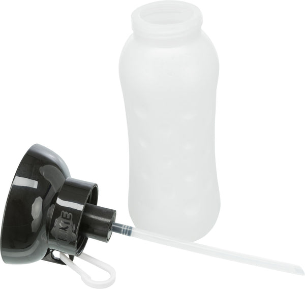 Bouteille avec écuelle, plastique, 0,55 l