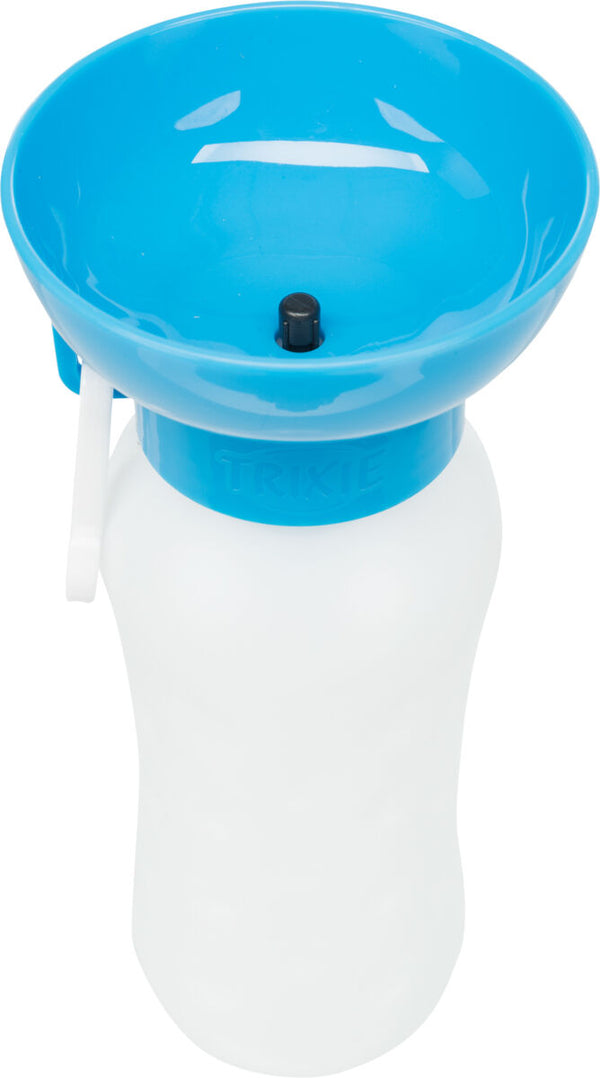 Bottle with bowl, plastic, 0.55 l