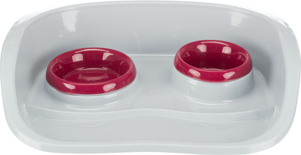 Set de gamelles, plastique, 46×11×30cm