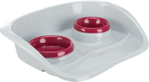 Set de gamelles, plastique, 46×11×30cm