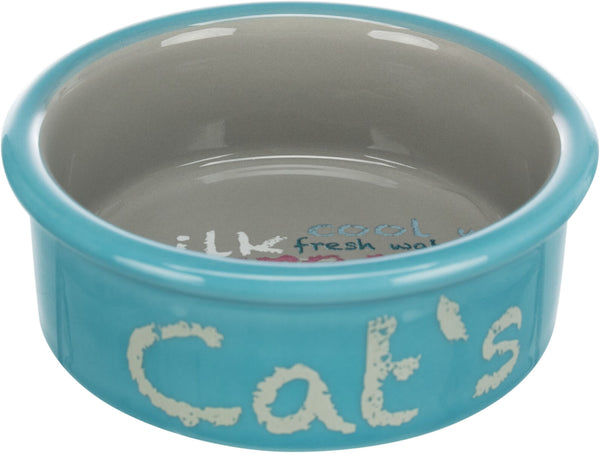 Eat on Feet bowl set, ceramic, 2x0.3l, light grey