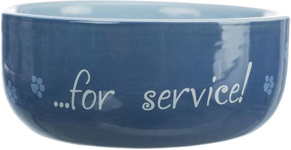 Ceramic bowl, cat, Thanks for Service, 0.3L