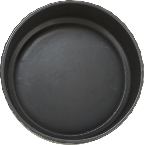 Bowl, ceramic, black