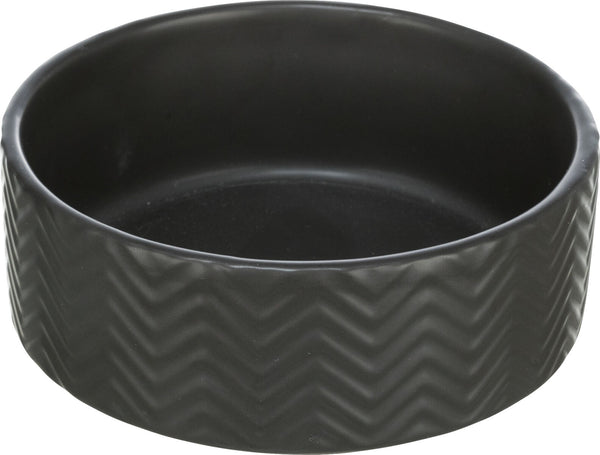 Bowl, ceramic, black