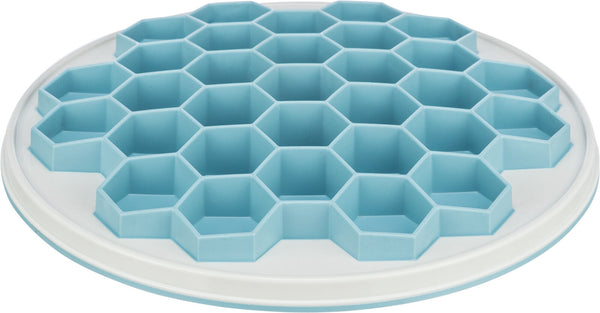 Slow Feeding Hive Tray, plastic/TPR/TPE, ø 30 cm, grey