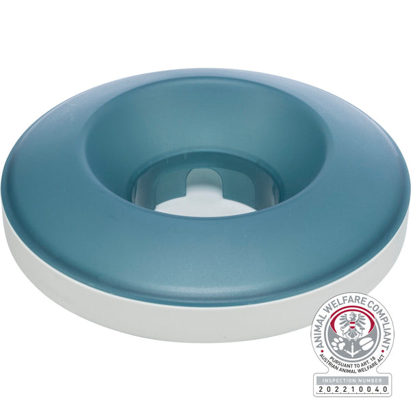 Slow Feeding Rocking Bowl, plastique/TPR, 0,5 l/ø 23 cm, g