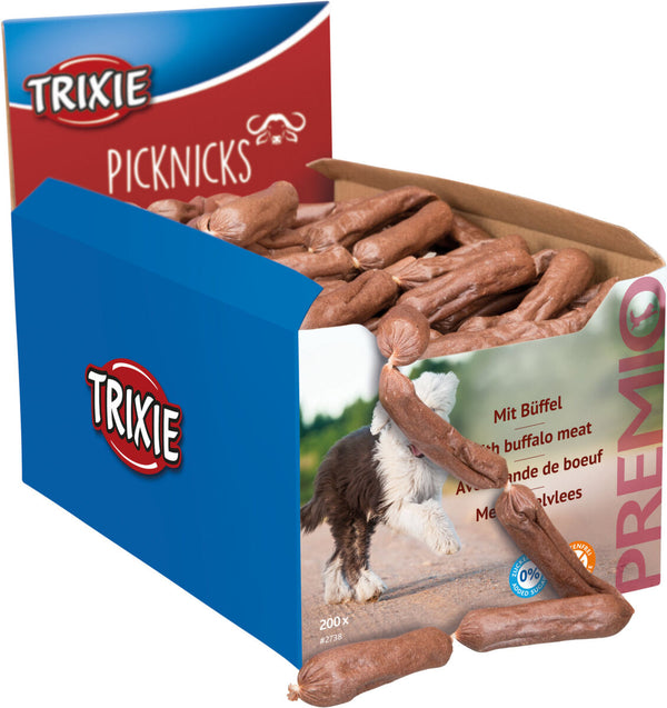 PREMIO Pique-nique, chaîne de saucisses, buffle, 8cm, 8 g