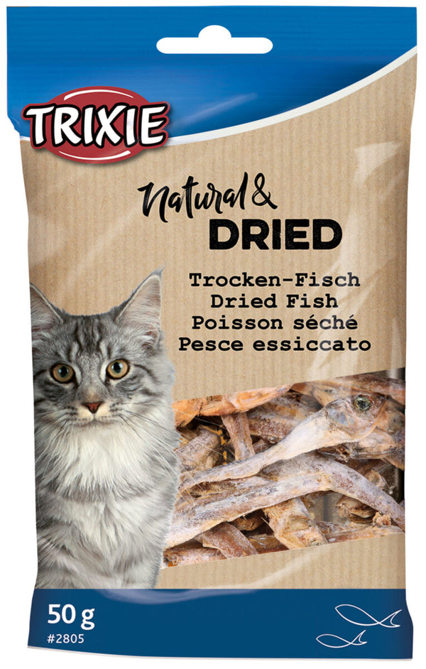 Dried fish for cats