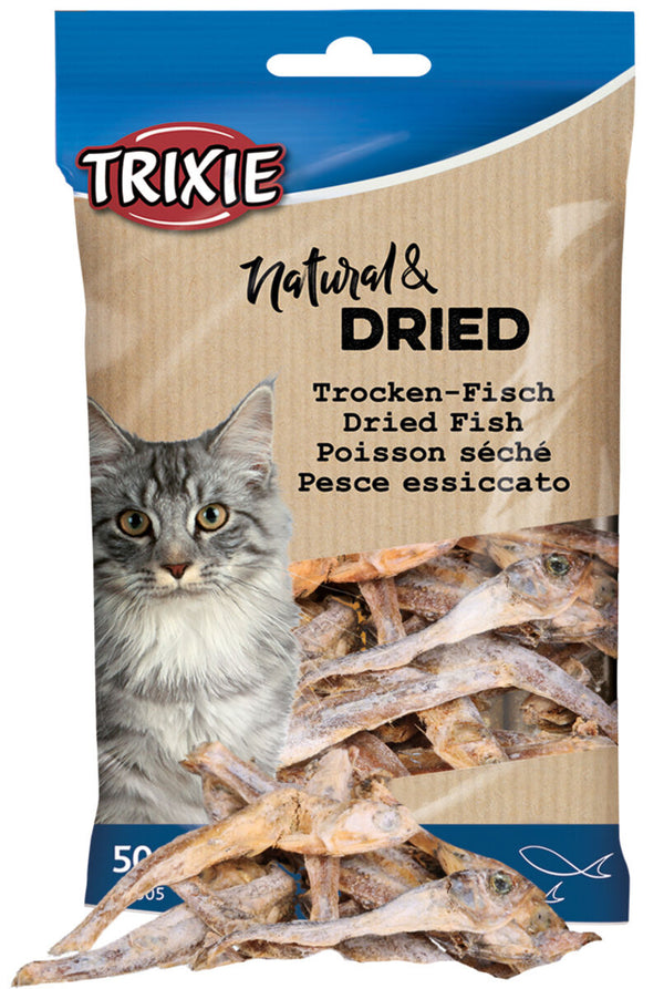 Dried fish for cats