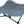 Camping dog bed, dark grey/petrol