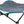 Camping dog bed, dark grey/petrol