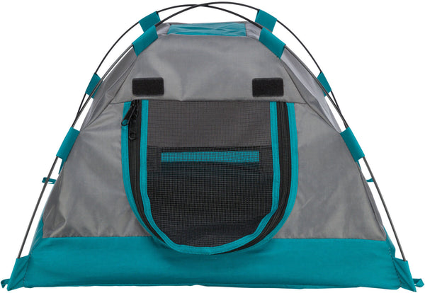 Dog tent, dark grey/petrol