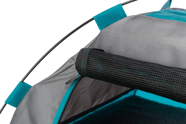 Dog tent, dark grey/petrol