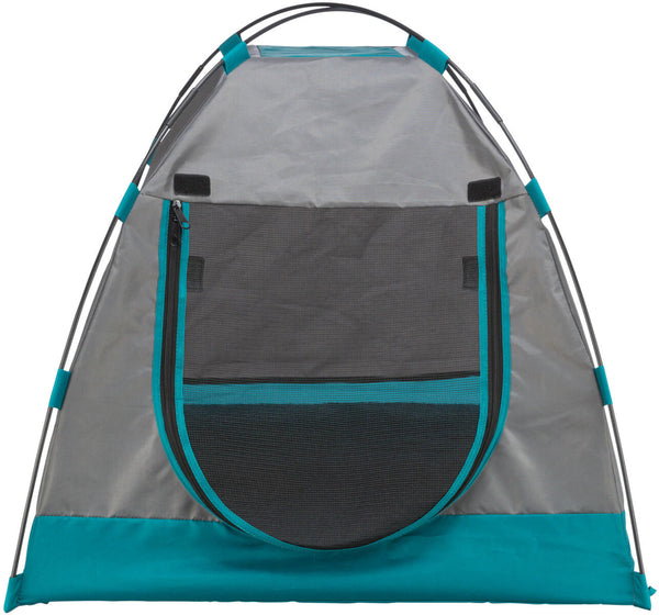 Dog tent, dark grey/petrol