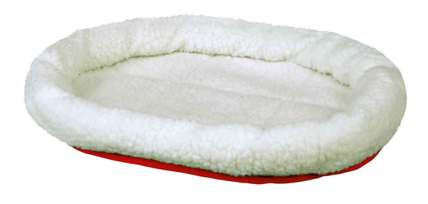 Cozy cat bed, red