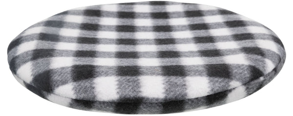 Microwave heating pad, black/white