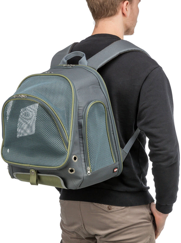 Lyla backpack, grey/blue