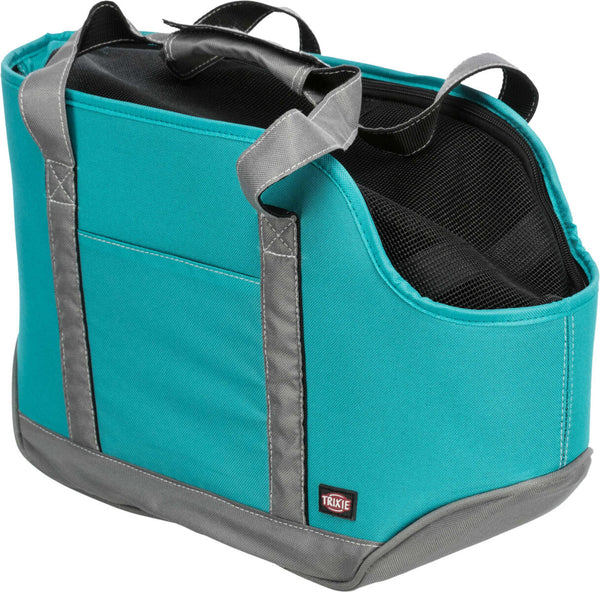 Alea bag, 20×27×44cm, petrol/grey