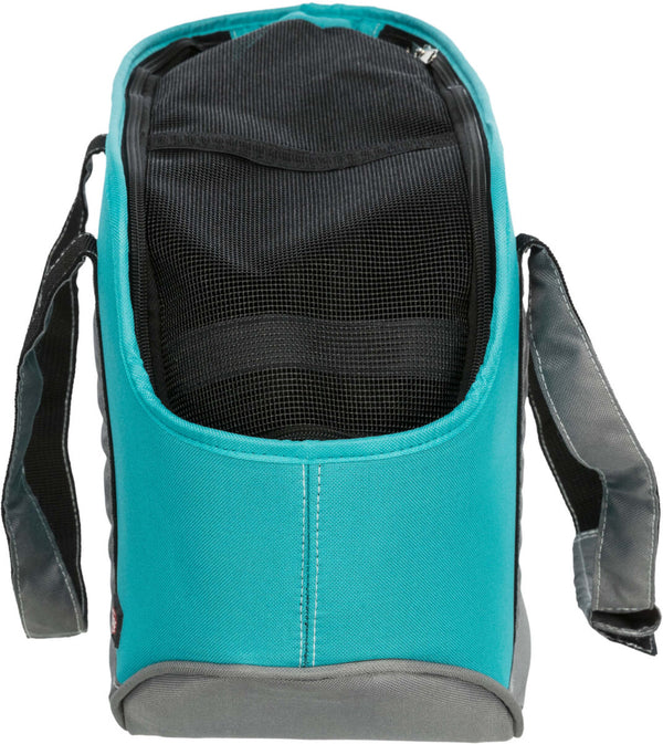 Alea bag, 20×27×44cm, petrol/grey