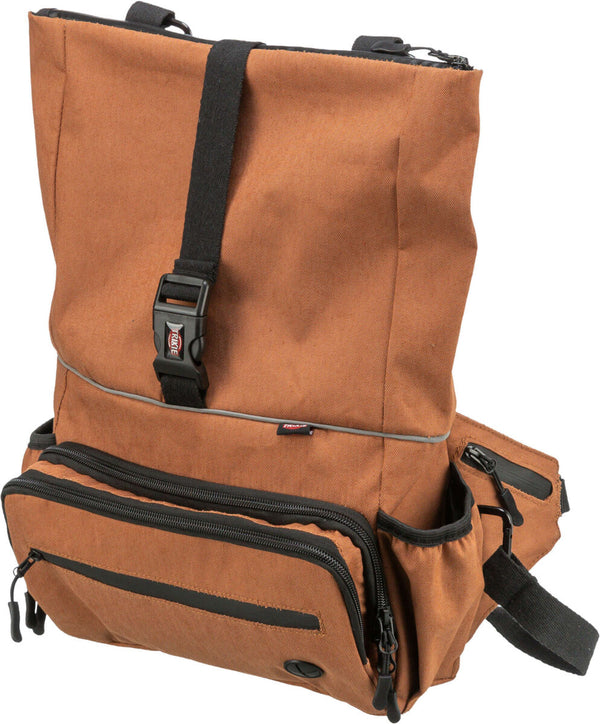 Rolltop Hip Bag, Rust