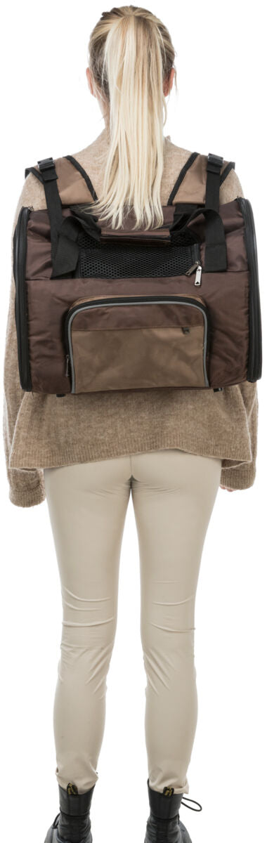 Shiva Rucksack, braun-beige