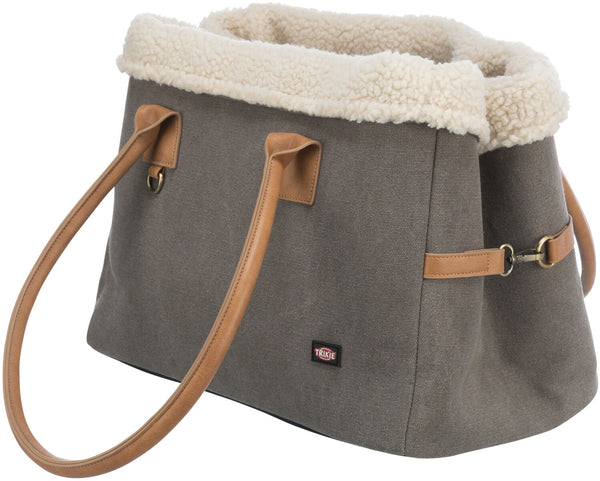 Sac Rachel, 25×30×40cm, gris/marron clair