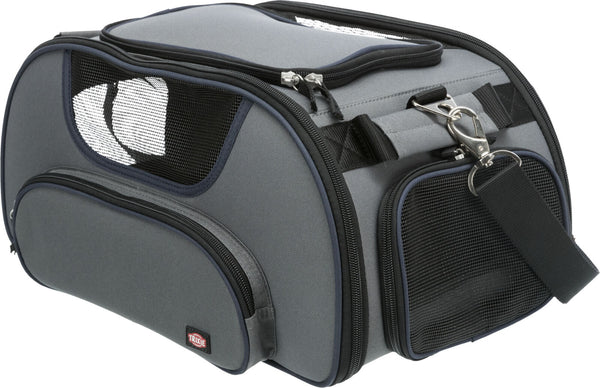 Airline Wings bag, 28×23×46cm, gray/blue