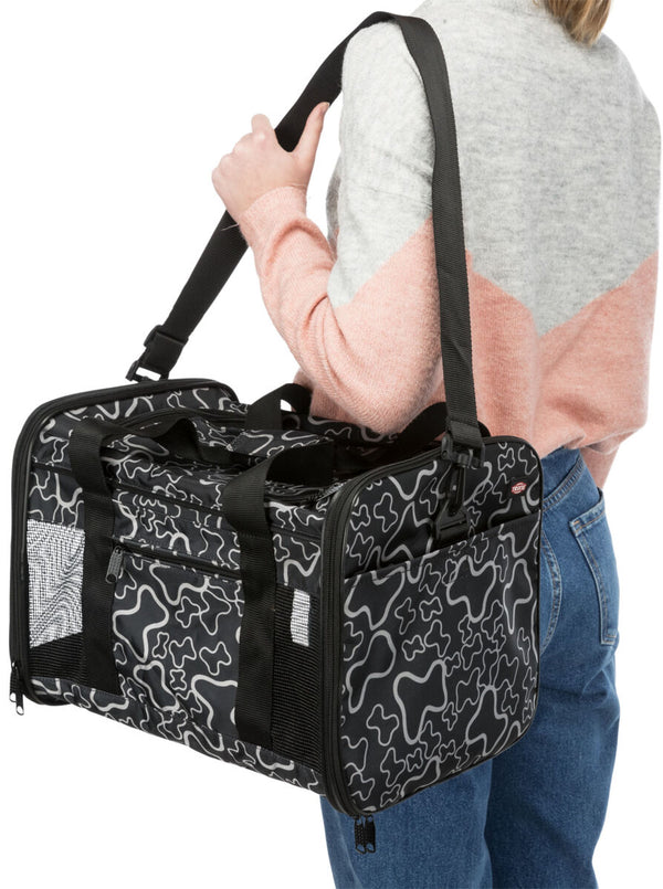 Sac en nylon, noir